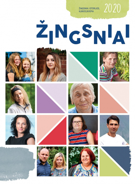 Kviečiame skaityti sėkmės istorijų leidinį „Žingsniai 2020“