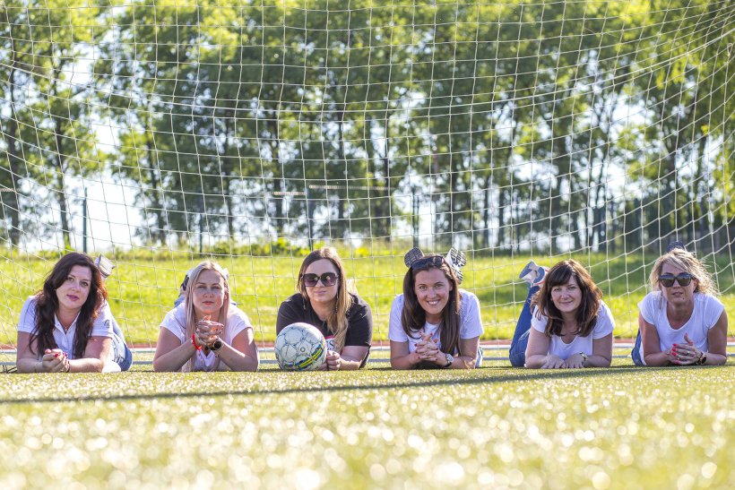 Aktyvios mamos iš Širvintų subūrė futbolo komandą: „Svajonių turime labai daug“