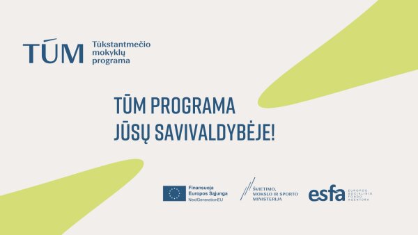 Startuoja TŪM pažangos planų pristatymai savivaldybėse