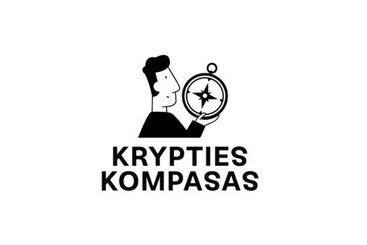 Iliustracija Krypties kompasas – suaugusiųj…